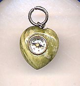 Irish Jade Compass Charm